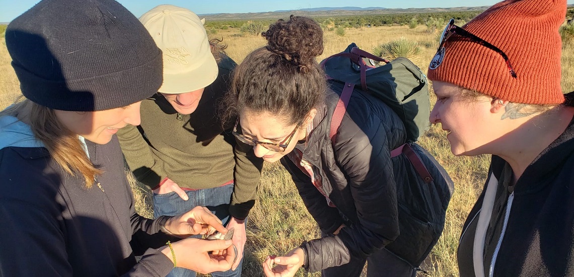 Mammalogy students